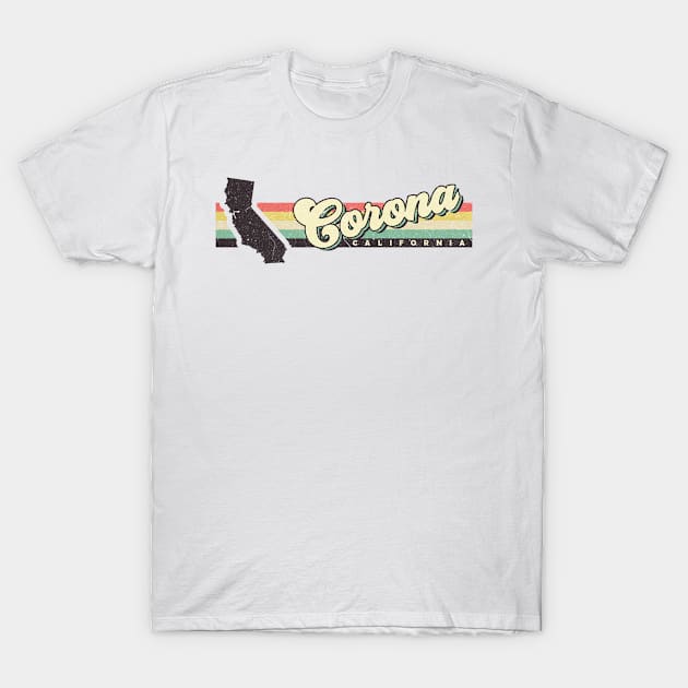 Corona California city T-Shirt by SerenityByAlex